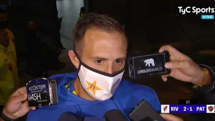 Hace 15 años que juego al fútbol, si fuéramos inocentes no estaríamos en Boca