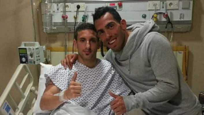 Ham: No tengo bronca ni rencor con Tevez Ham: No tengo bronca ni rencor con Tevez