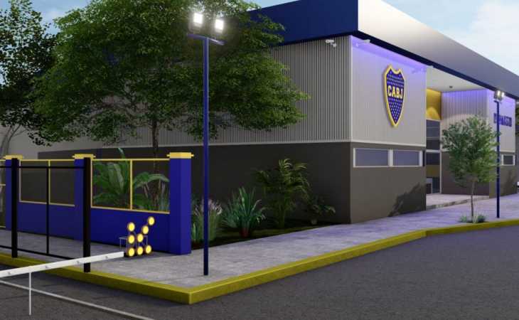 Hay fotos: Boca anunció su nueva obra en frente a La Bombonera