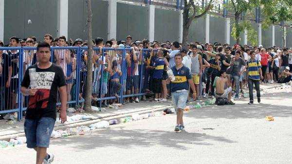 Los hinchas de Boca no se quieren perder el debut de Osvaldo