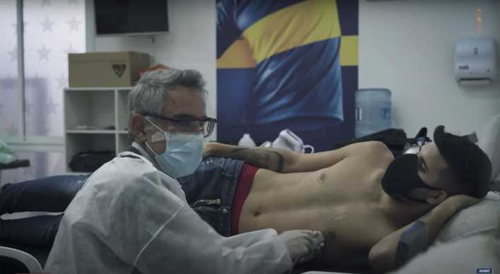 Hisopados en Boca antes de recibir a Caracas en la Copa