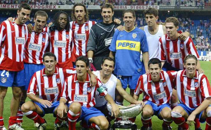 Historia poco conocida: la vez en la que el Cholo Simeone se puso la camiseta de Boca