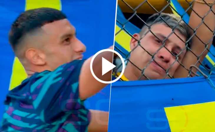 Historia viral: por qué un hincha de Boca se emocionó hasta las lágrimas cuando se cruzó a un jugador de Talleres