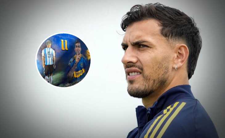 Homenaje: estrenaron un mural para Paredes a metros de La Bombonera