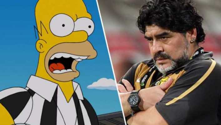 Homero le contestó a Maradona ¿Qué le dijo?