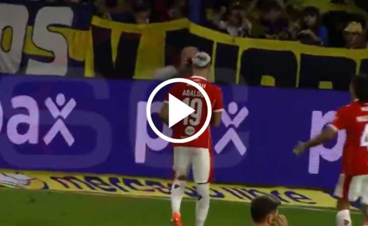 Independiente pegó primero: el gol de Abaldo para abrir el partido ante Boca