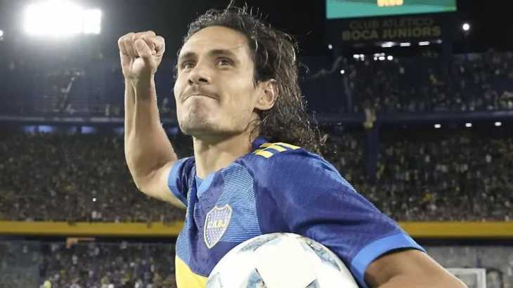 Insólito pedido de camiseta a Edinson Cavani tras el triunfo de Boca