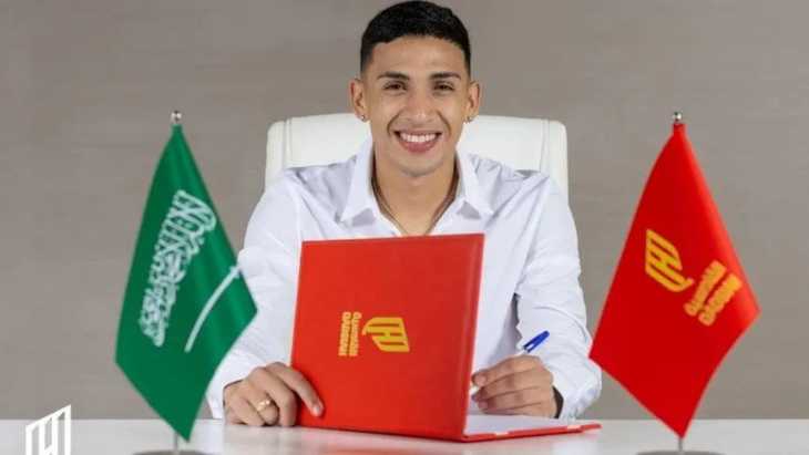 Isaías Rodríguez, el juvenil que se escapó de Boca y viajó a Arabia Saudita para firmar con Al Ittihad