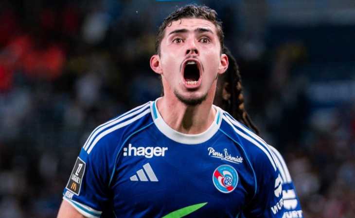 Joaquín Panichelli surgió en Boca y hoy es el goleador de la Ligue 1 de Francia