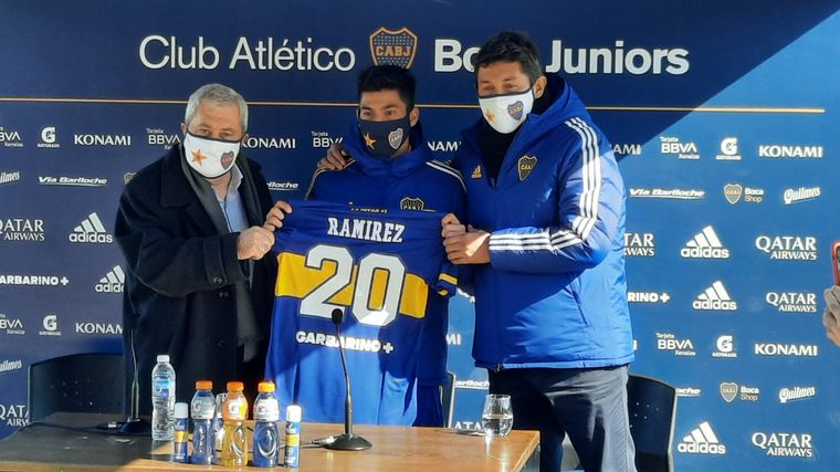 Juan Ramírez es nuevo refuerzo de Boca: Es un privilegio