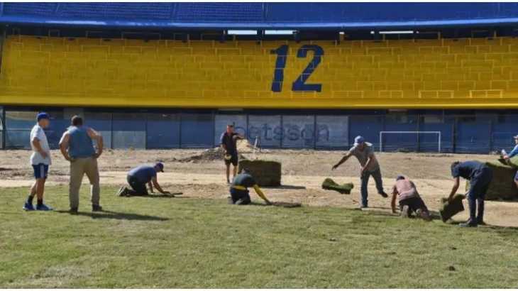 Juan Román Riquelme estuvo en La Bombonera: los detalles de su recorrido por el campo de juego