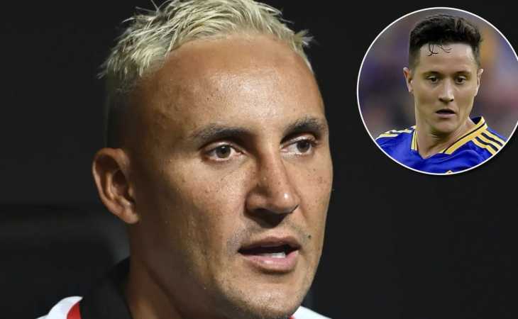 Keylor Navas tuvo un gran gesto con Ander Herrera tras la victoria de Newells sobre Boca