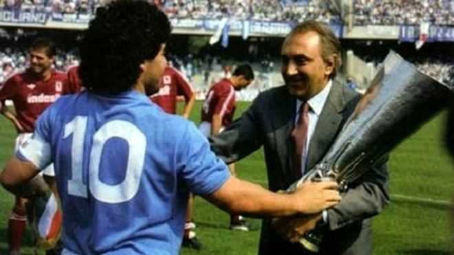 La anécdota jamás contada de Ferlaino sobre Maradona