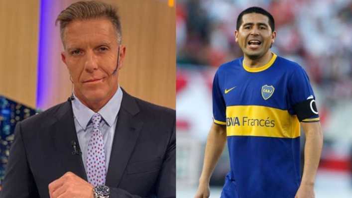 La arriesgada promesa de Fantino: Si Boca gana la Copa me tatúo a Riquelme y a Tevez
