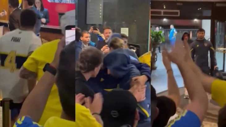 La banca a Boca en el hotel tras la eliminación en la Copa Sudamericana 2024