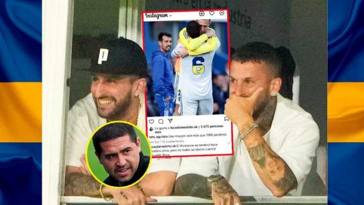 La bomba del hermano de Benedetto contra Riquelme en plena crisis de Boca: El Romance se...