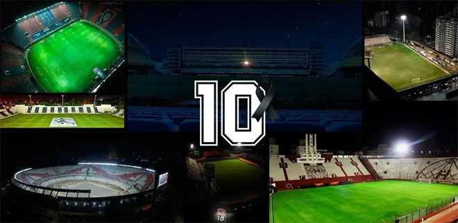 La Bombonera y el Monumental unidos en un emotivo homenaje a Diego