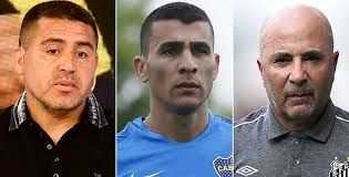 La bronca de Riquelme con Junior Alonso