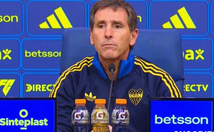 La bronca de Úbeda por los errores de Boca en la eliminación contra Huracán: “No se puede”