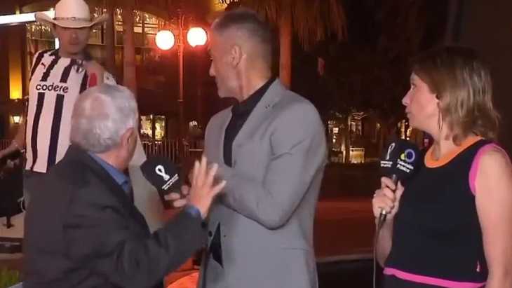 La broncha de Goycochea por las gastadas de los hinchas brasileños