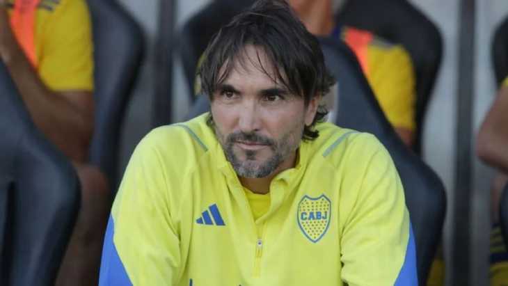 La buena noticia que recibió Martínez en Boca en la previa al partido ante Tigre