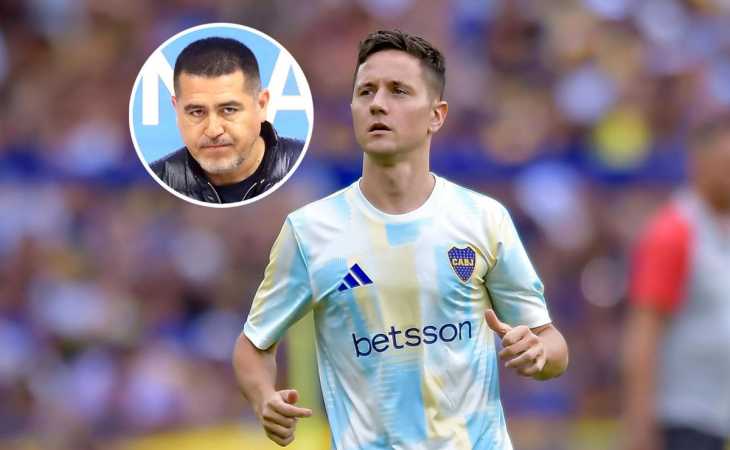 La charla entre Ander Herrera y Riquelme que derivó en una nueva decisión del presidente de Boca
