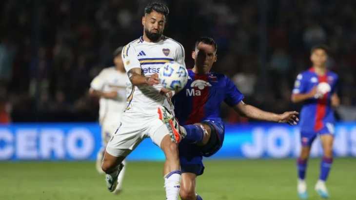 La comparación de los hinchas de Boca del primer gol de Tigre con uno que le anularon a Giménez: Es igual