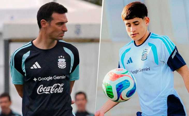 La decisión de Lionel Scaloni con Tomás Aranda para Argentina vs. Honduras
