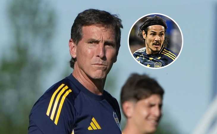 La decisión de Úbeda con Edinson Cavani que compromete al uruguayo para el Superclásico