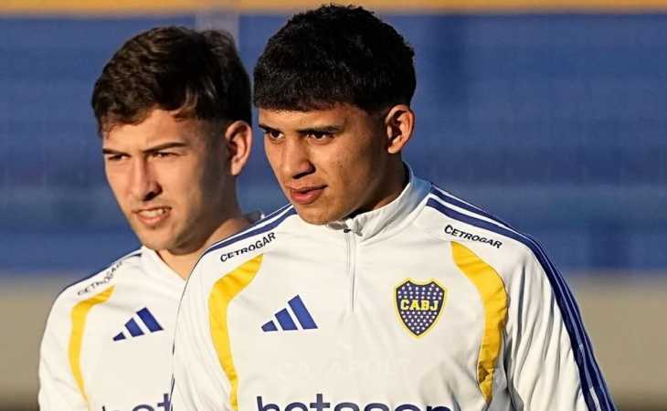 La divertida frase de Leonel Flores sobre la dura patada que recibió en el amistoso de Boca
