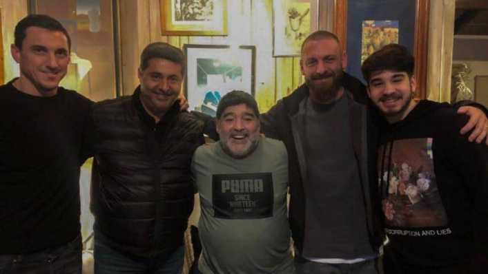 La emoción de Daniele De Rossi cuando recordó a Diego Maradona