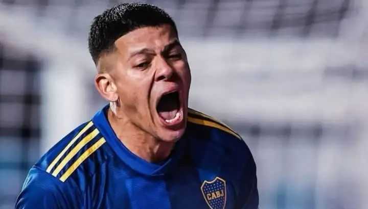 La explosiva reacción de Marcos Rojo tras el primer gol de River en La Bombonera