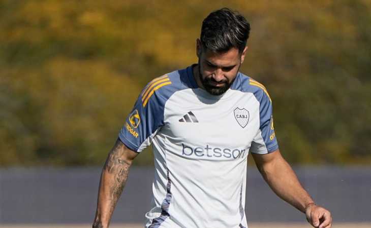 La foto que subió Boca de Milton Giménez: así se ve el tobillo que lo tiene en duda para el Superclásico