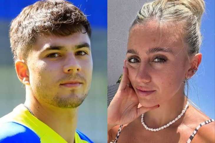 La foto romántica que compartió Lucas Blondel con Morena Beltrán tras el triunfo de Boca