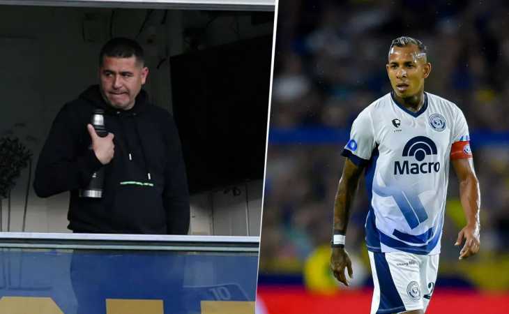 La fuerte frase de Riquelme sobre Sebastián Villa en Independiente Rivadavia: Cosas que pasan acá