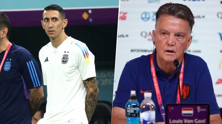 La fuerte frase de Van Gaal para Di María: Es uno de los pocos…
