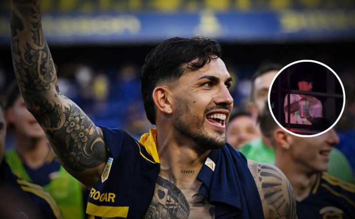 La gastada de Paredes a unos hinchas de River en el boliche en el que festejó el Superclásico