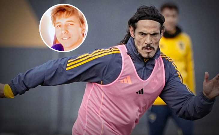 La hipótesis de Giorgio Armas sobre la mala racha de Edinson Cavani en Boca: “Brujería”