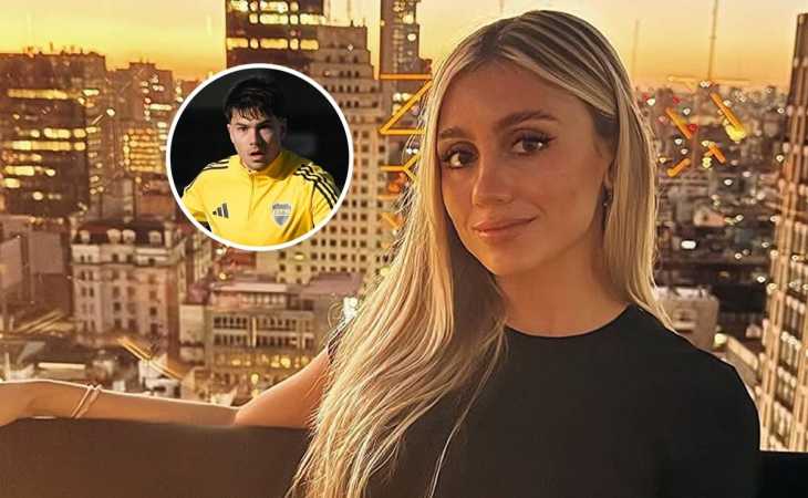 La historia de Morena Beltrán para Lucas Blondel tras su gol en Reserva de Boca: “No les creas…”