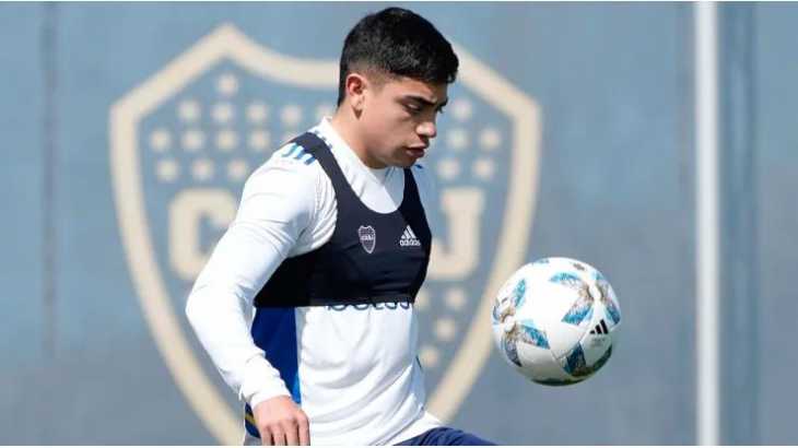 La imagen de Luca Langoni que preocupó a todo el Mundo Boca a días del Superclásico