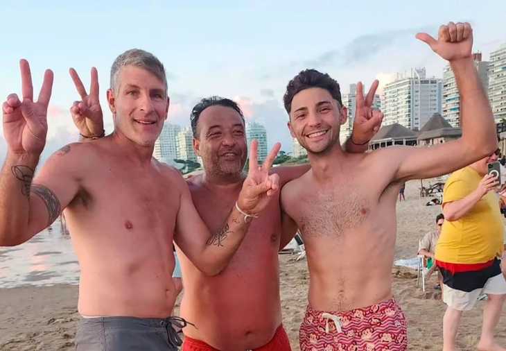 La impactante chilena de Martín Palermo en un fútbol-tenis en Punta del Este