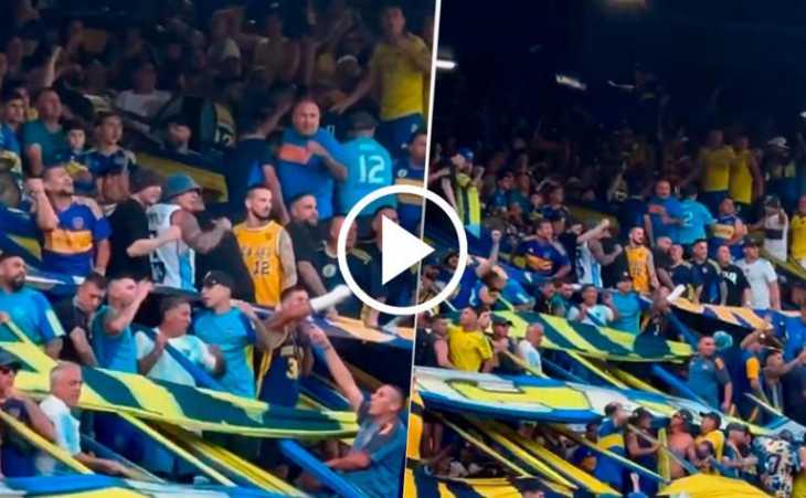 La incómoda reacción de Benedetto en La 12 cuando la Bombonera cantó movete, Xeneize, movete