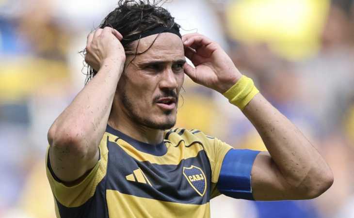 La increíble racha negativa que Cavani buscará romper en Boca vs. Atlético Tucumán