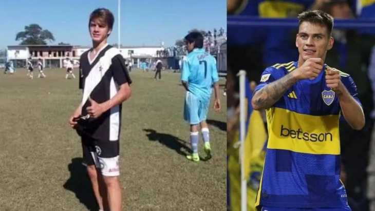 La infancia bostera de Kevin Zenón: A los cinco años ya iba con la camiseta de Boca a entrenar