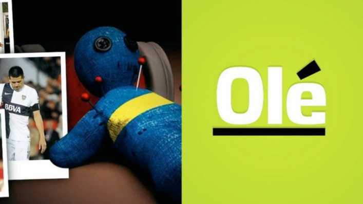 La insólita nota de Olé que habla de brujerías a Riquelme