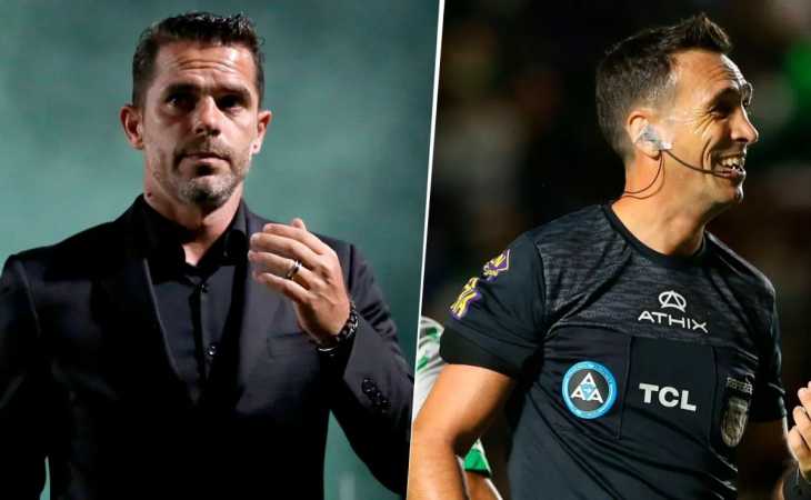 La irónica frase de Fernando Gago sobre el árbitro en pleno Boca-Banfield: No las tiene, ¿no?