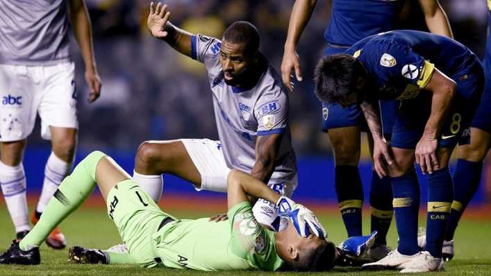 La lesión de Andrada deja a Boca sin una pieza clave
