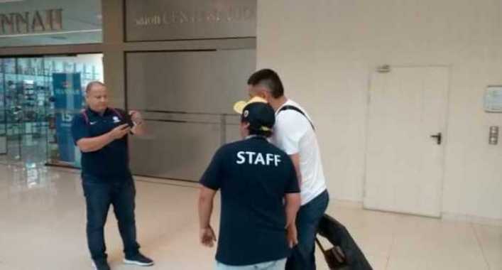 La llegada de Riquelme a Asunción desde adentro