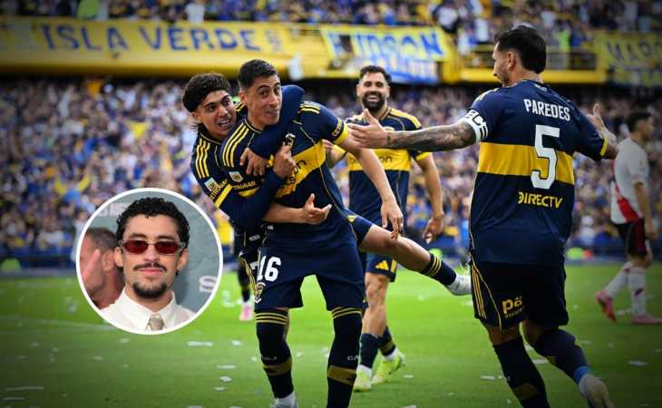 La picante canción de Bad Bunny que Boca le dedicó a River en redes