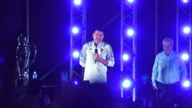 La polémica frase de Riquelme sobre la barra brava de Boca: Es por culpa de los...